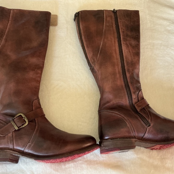 Bed Stu Wide Calf leather riding boots Sz 11 - Picture 4 of 5
